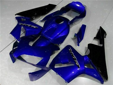 Venta Kits Carenado Moto Honda CBR600RR 2003-2004 - Azul Negro Brillante