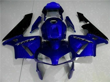Venta Kits Carenado Moto Honda CBR600RR 2003-2004 - Azul Negro Brillante