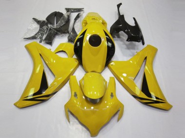 Venta Carenados Moto Honda CBR1000RR 2008-2011 - Amarillo Negro Brillante OEM Estilo