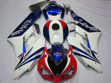 Venta Carenados Moto Honda CBR1000RR 2004-2005 - Blanco Azul Rojo HRC OEM Estilo Dream