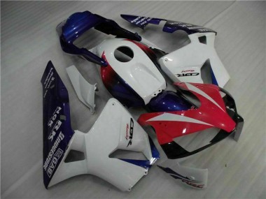 Venta Carenado Moto Honda CBR600RR 2003-2004 - Blanco Rojo Azul