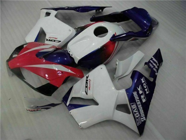 Venta Carenado Moto Honda CBR600RR 2003-2004 - Blanco Rojo Azul