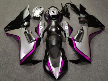Venta Carenados Moto Honda CBR1000RR 2017-2023 - Plata Rosa Negro Brillante
