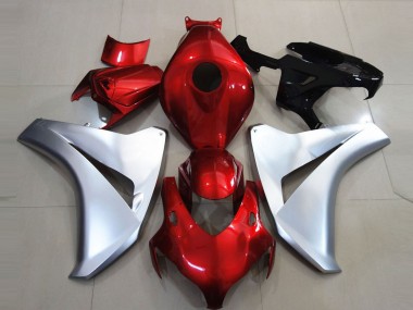 Venta Carenados Moto Honda CBR1000RR 2008-2011 - Plata Rojo