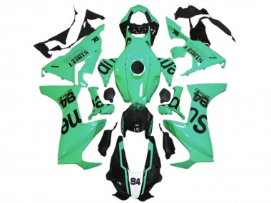 Venta Carenados Moto Honda CBR1000RR 2017-2023 - Especial Verde Negro Brillante Street Flava