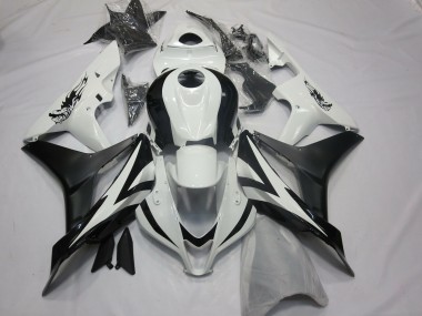 Venta Carenados Moto Honda CBR600RR 2007-2008 - Blanco Negro Mate OEM Estilo