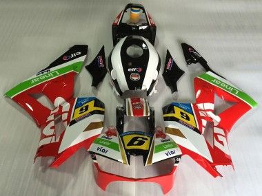 Venta Carenados Moto Honda CBR600RR 2013-2023 - Blanco Rojo Verde Amarillo Negro Brillante Givi 6