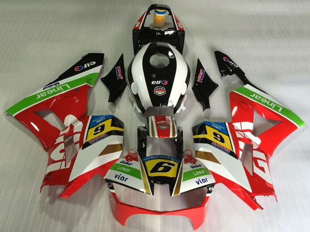 Venta Carenados Moto Honda CBR600RR 2013-2023 - Blanco Rojo Verde Amarillo Negro Brillante Givi 6