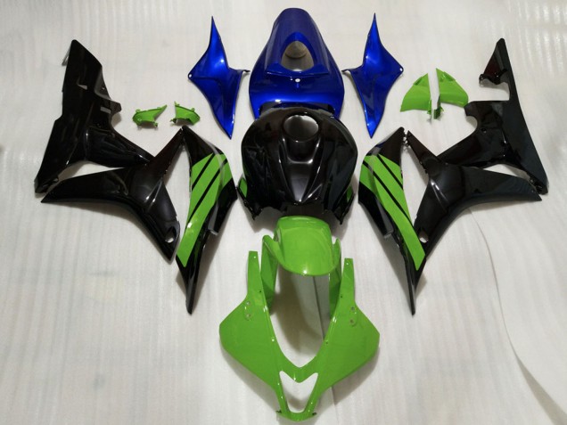 Venta Carenados Moto Honda CBR600RR 2007-2008 - Azul Verde Negro Brillante