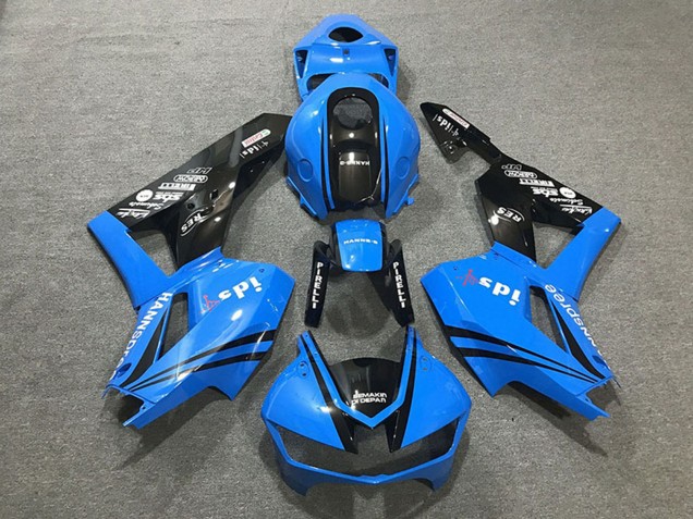 Venta Carenados Moto Honda CBR600RR 2013-2023 - Azul Negro Brillante