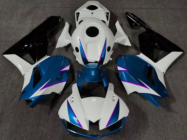 Venta Carenado Moto Honda CBR600RR 2013-2023 - Blanco Azul Negro Brillante