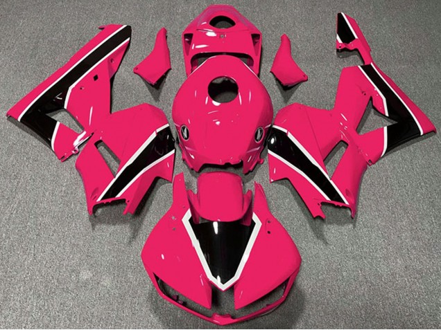 Venta Carenados Moto Honda CBR600RR 2013-2023 - Rosa Blanco Negro Brillante