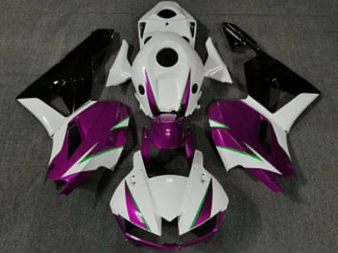 Venta Carenados Moto Honda CBR600RR 2013-2023 - Blanco Rosa Verde Negro Brillante