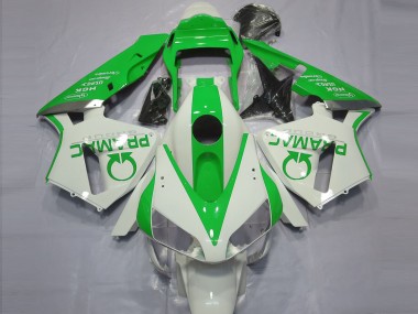 Venta Carenados Moto Honda CBR600RR 2003-2004 - Blanco Verde Pramac