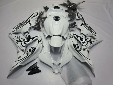 Venta Carenados Moto Honda CBR600RR 2007-2008 - Blanco Negro