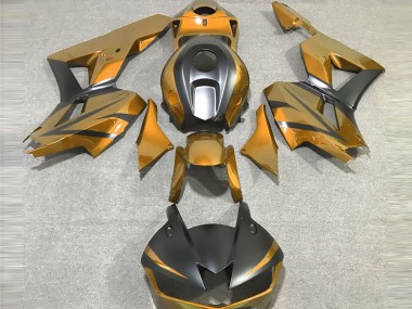 Venta Carenados Moto Honda CBR600RR 2013-2023 - Oro Negro Mate