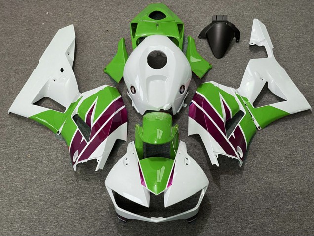 Venta Carenados Moto Honda CBR600RR 2013-2023 - Blanco Verde Púrpura