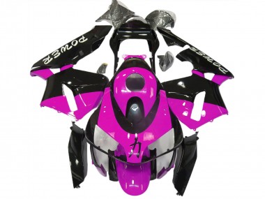 Venta Carenados Moto Honda CBR600RR 2003-2004 - Hot Rosa Negro Brillante Power