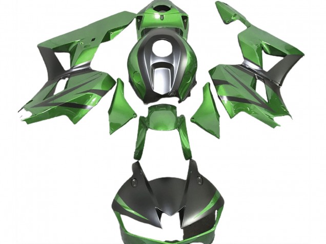 Venta Carenados Moto Honda CBR600RR 2013-2023 - Lizard Verde Negro Mate