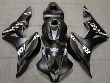 Venta Carenados Moto Honda CBR600RR 2007-2008 - Negro Mate Blanco Repsol