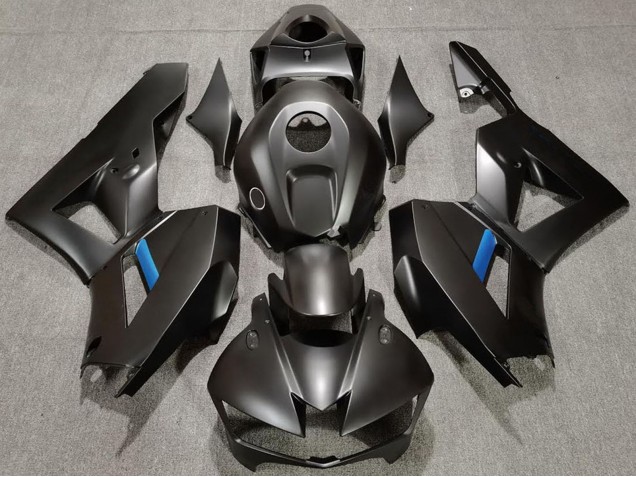 Venta Carenados Moto Honda CBR600RR 2013-2023 - Negro Mate Azul Claro