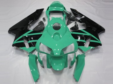 Venta Carenados Moto Honda CBR600RR 2003-2004 - Verde Menta Negro Brillante
