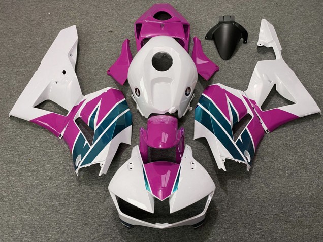 Venta Carenados Moto Honda CBR600RR 2013-2023 - Blanco Rosa Emerald