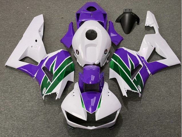 Venta Carenados Moto Honda CBR600RR 2013-2023 - Blanco Púrpura Verde
