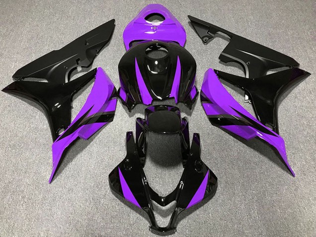 Venta Carenados Moto Honda CBR600RR 2007-2008 - Púrpura Negro Brillante Negro Mate