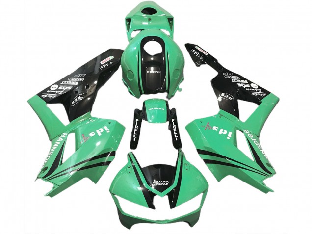 Venta Carenados Moto Honda CBR600RR 2013-2023 - Verde Negro Brillante