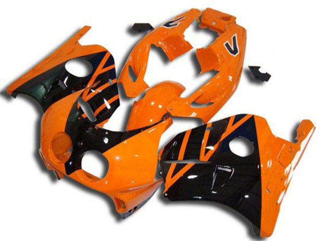 Venta Carenados Moto Honda CBR250RR 1990-1998 - Naranja Negro Brillante