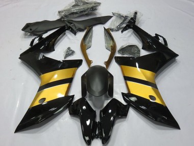 Venta Carenados Moto Honda CBR600F 2011-2013 - Oro Negro Brillante CBR Diseño