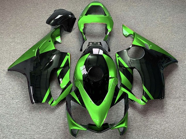 Venta Carenados Moto Honda CBR600 F4i 2001-2003 - Verde Negro Brillante