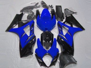 Venta Carenado Moto Suzuki GSXR 1000 2007-2008 - Azul Negro Brillante