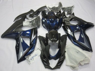 Venta Carenados Moto Suzuki GSXR 1000 2009-2016 - Azul Plata Negro