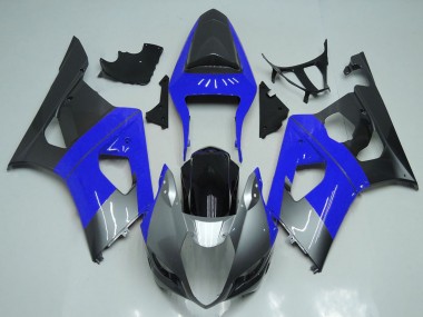 Venta Carenados Moto Suzuki GSXR 1000 2003-2004 - Azul Plata Negro