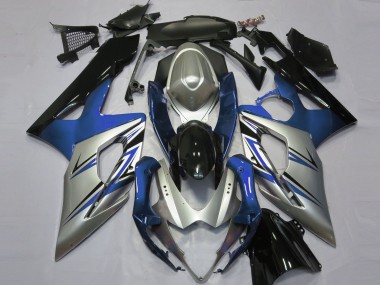 Venta Carenados Moto Suzuki GSXR 1000 2005-2006 - Azul Plata Negro