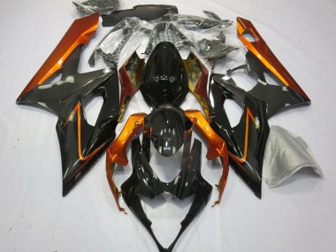 Venta Carenados Moto Suzuki GSXR 1000 2005-2006 - Burnt Naranja Negro