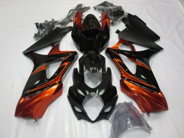 Venta Carenados Moto Suzuki GSXR 1000 2007-2008 - Naranja Negro