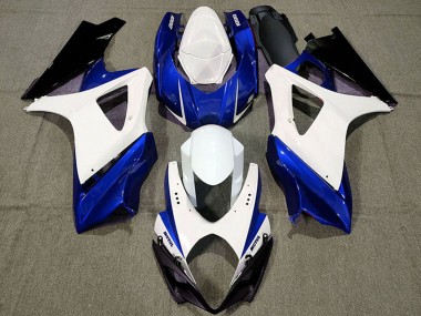 Venta Carenados Moto Suzuki GSXR 1000 2007-2008 - Blanco Azul Negro