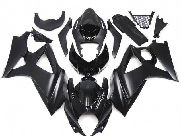 Venta Kits Carenado Moto Suzuki GSXR 1000 2007-2008 - Negro Brillante Negro Mate