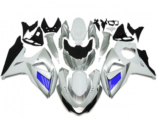 Venta Carenado Moto Suzuki GSXR 1000 2009-2016 - Blanco Azul