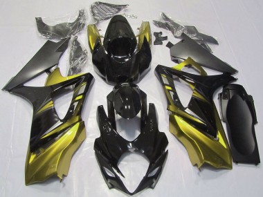 Venta Carenados Moto Suzuki GSXR 1000 2007-2008 - Negro Brillante Amarillo