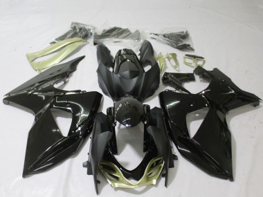 Venta Carenados Moto Suzuki GSXR 1000 2009-2016 - Negro Brillante Plata