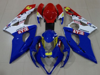 Venta Carenados Moto Suzuki GSXR 1000 2005-2006 - Blanco Rojo Azul Amarillo