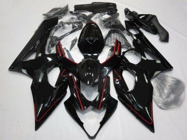 Venta Carenados Moto Suzuki GSXR 1000 2005-2006 - Negro Brillante Rojo