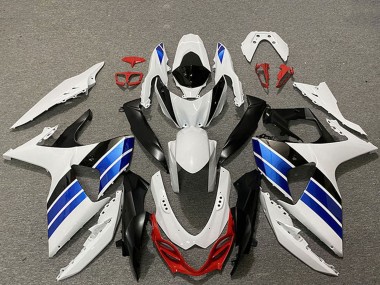 Venta Carenados Moto Suzuki GSXR 1000 2009-2016 - Blanco Azul Rojo Negro