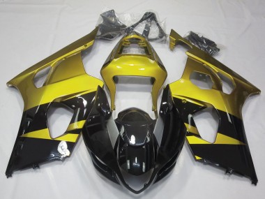 Venta Carenados Moto Suzuki GSXR 1000 2003-2004 - Amarillo Negro Brillante