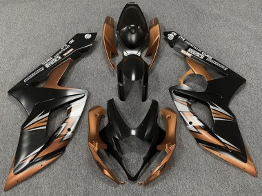 Venta Carenados Moto Suzuki GSXR 1000 2005-2006 - Negro Mate Bronze