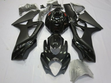 Venta Carenados Moto Suzuki GSXR 1000 2007-2008 - Negro Brillante Negro Mate